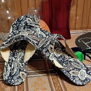 Paisley Print Women's Sandals